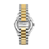 Maserati Sorpasso Chronograph White Dial Two Tone Steel Strap Watch for Men - R8873624003