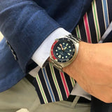 Seiko Prospex Sea Padi Blue Dial Silver Steel Strap Watch for Men - SRPE99K1