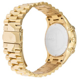 Maserati Tradizione Chronograph White Dial Gold Steel Strap Watch for Men - R8873646003