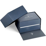 Maserati Tradizione Chronograph Black Dial Silver Steel Strap Watch for Men - R8873646004