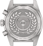 Tissot PR516 Chronograph Black Dial Silver Steel Strap Watch for Men - T149.417.11.051.00