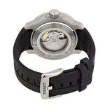 Tissot Seastar 2000 Professional Powermatic 80 Black Dial Black Rubber Strap Watch for Men - T120.607.17.441.01