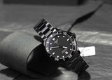 Tissot Seastar 1000 Quartz Black Dial Black Steel Strap Watch for Men - T120.410.33.051.00
