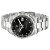 Maserati Competizione Black Dial Silver Steel Strap Watch for Men - R8853100028