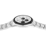 Maserati Attrazione Chronograph White Dial Silver Steel Strap Watch for Men - R8853151004