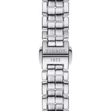 Tissot T-Lady Flamingo Diamonds Pink Dial Silver Steel Strap Watch for Women - T094.210.11.336.00