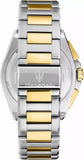 Maserati Velocità Chronograph Black Dial Two Tone Steel Strap Watch for Men - R8873652003