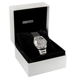 Seiko Conceptual Gray Dial Silver Steel Strap Watch for Men - SUR557P1