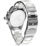 Maserati Competizione Chronograph Green Dial Silver Steel Strap Watch for Men - R8853100044