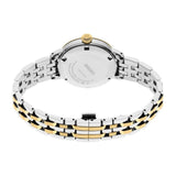 Seiko Presage Cocktail Time Automatic Diamonds White Dial Two Tone Steel Strap Watch for Women - SRE010J1