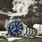 Seiko Prospex 1965 Heritage Diver’s Automatic Blue Dial Silver Steel Strap Watch for Men - SPB451J1