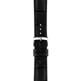 Tissot PR 100 Black Dial Black Leather Strap Watch for Men - T150.410.16.051.00