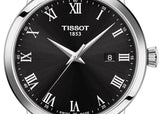Tissot T Classic Dream Quartz Black Dial Black Leather Strap Watch for Men - T129.410.16.053.00