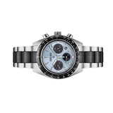 Seiko Prospex Speedtimer Solar Chronograph Limited Edition Blue Dial Two Tone Steel Strap Watch for Men - SSC909