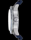 Emporio Armani World Explorer GMT Blue Dial Blue Rubber Strap Watch for Men - AR11592