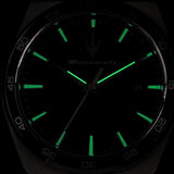 Maserati Velocità Date Black Dial Silver Steel Strap Watch for Men - R8853152002