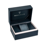 Maserati Tradizione Chronograph Black Dial Black Steel Strap Watch for Men - R8873646001