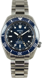 Seiko Prospex 1968 Heritage Divers GMT The Great Wave Limited Edition Blue Dial Silver Steel Strap Watch for Men - SPB509J1