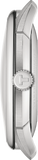 Tissot Chemin des Tourelles Automatic Powermatic 80 Ivory Dial Green Leather Strap Watch for Men - T139.407.16.261.00