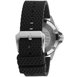 Emporio Armani Diver Black Dial Black Silicon Strap Watch for Men - AR11341