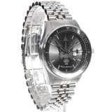 Maserati SFIDA Chronograph Grey Dial Silver Steel Strap Watch for Men - R8853140010