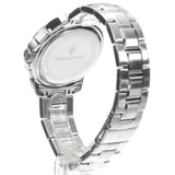 Maserati Successo Chronograph Green Dial Silver Steel Strap Watch for Men - R8873621043