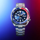 Seiko Prospex Sea Padi Blue Dial Silver Steel Strap Watch for Men - SRPE99K1