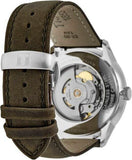 Tissot Chemin des Tourelles Automatic Powermatic 80 Ivory Dial Green Leather Strap Watch for Men - T139.407.16.261.00