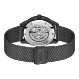 Hugo Boss Principle Skeleton Grey Dial Grey Mesh Strap Watch for Men - 1514255