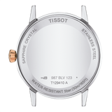 Tissot T Classic Dream Quartz White Dial Two Tone Steel Strap Watch for Men - T129.410.22.013.00