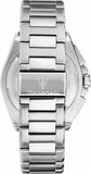 Maserati Velocità Chronograph Blue Dial Silver Steel Strap Watch for Men - R8873652005