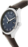 Tissot T-Sport Gent XL Blue Dial Brown Leather Strap Watch for Men - T116.410.16.047.00