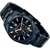 Maserati Attrazione Chronograph Blue Dial Blue Steel Strap Watch for Men - R8873626003