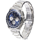 Maserati Velocità Chronograph Blue Dial Silver Steel Strap Watch for Men - R8873652005
