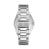 Maserati Velocità Chronograph White Dial Silver Steel Strap Watch for Men - R8873652007