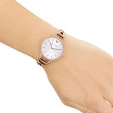 Emporio Armani Aurora Rose Gold Dial Rose Gold Steel Strap Watch for Women - AR11055