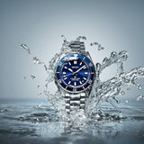 Seiko Prospex 1965 Heritage Diver’s Automatic Blue Dial Silver Steel Strap Watch for Men - SPB451J1
