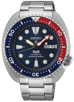 Seiko Prospex Sea Padi Blue Dial Silver Steel Strap Watch for Men - SRPE99K1