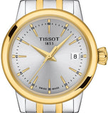 Tissot T Classic Dream Lady Silver Dial Two Tone Steel Strap Watch for Women - T129.210.22.031.00