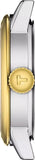 Tissot T Classic Dream Lady Silver Dial Two Tone Steel Strap Watch for Women - T129.210.22.031.00