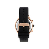 Maserati Stile Skeleton Chronograph Black Dial Black Silicone Strap Watch for Men - R8871642003
