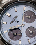 Seiko Prospex Speedtimer Solar Chronograph Limited Edition Blue Dial Two Tone Steel Strap Watch for Men - SSC909