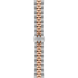 Tissot Ballade Quartz Blue Dial Two Tone Steel Strap Watch for Women - T156.210.22.041.00