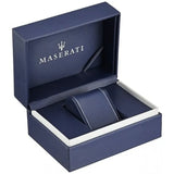 Maserati Sorpasso Chronograph Blue Dial Silver Steel Strap Watch for Men - R8873624004