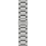 Tissot PRC 100 Solar Quartz Silver Dial Silver Steel Strap Watch for Men - T151.422.11.031.00