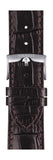 Tissot T-Sport Gent XL Silver Dial Brown Leather Strap Watch for Men - T116.410.16.037.00