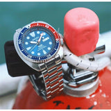 Seiko Prospex Sea Padi Blue Dial Silver Steel Strap Watch for Men - SRPE99K1