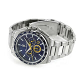 Maserati Velocità Chronograph Blue Dial Silver Steel Strap Watch for Men - R8873652001