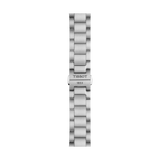 Tissot PR 100 Vuelta Chronograph Black Dial Silver Steel Strap Watch for Men - T150.417.11.051.01
