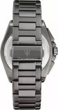 Maserati Velocità Chronograph Blue Dial Black Steel Strap Watch for Men - R8873652004